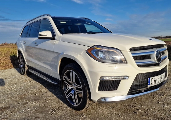 Mercedes-Benz GL cena 159900 przebieg: 167000, rok produkcji 2013 z Wrocław małe 781